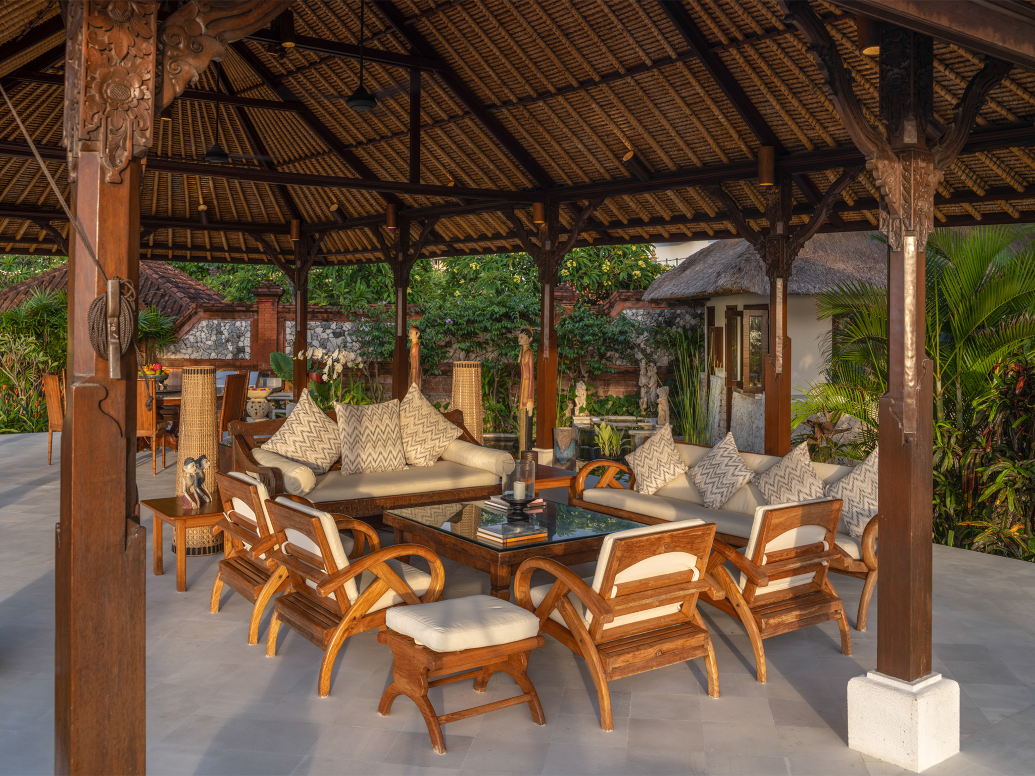Villa Cemara - Sunkissed living area - Villa Cemara, Sanur, Bali